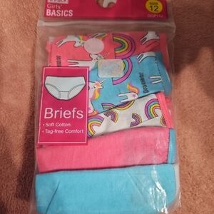 Asics Girls' Unicorn Briefs - Pink and Blue